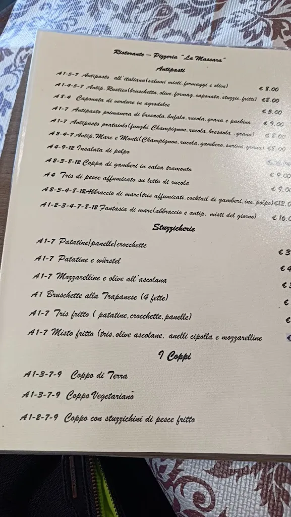 Menu_La Massara - Ristorante Pizzeria_Nuova Gibellina_immagine_3