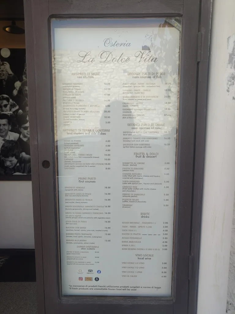 Menu_Osteria La Dolce Vita_Paceco_image_1