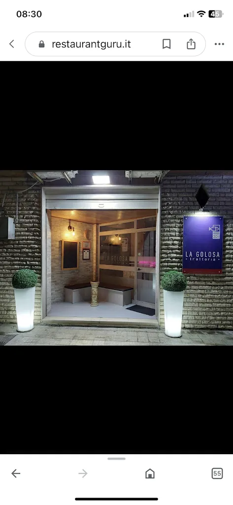Trattoria La Golosa restaurant in Paceco