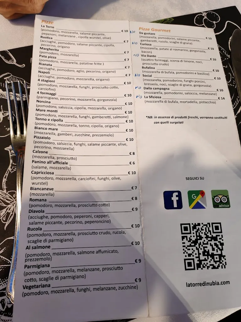 Menu_La Torre di Nubia_Paceco_image_1