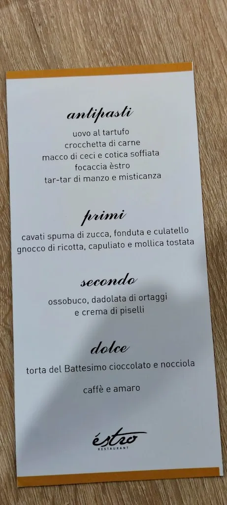 Menu_Estro Restaurant_Palazzolo_image_1