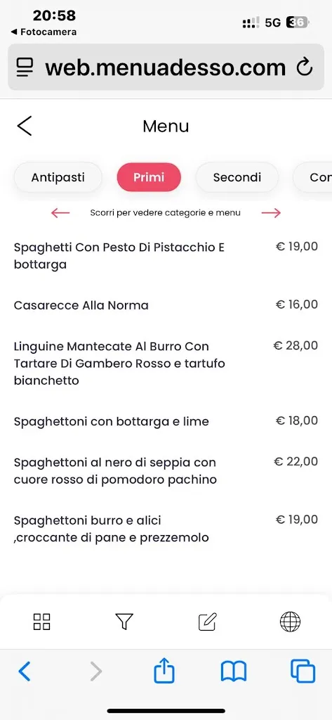 Menu_Ristorante Vicolo_Noto_image_2