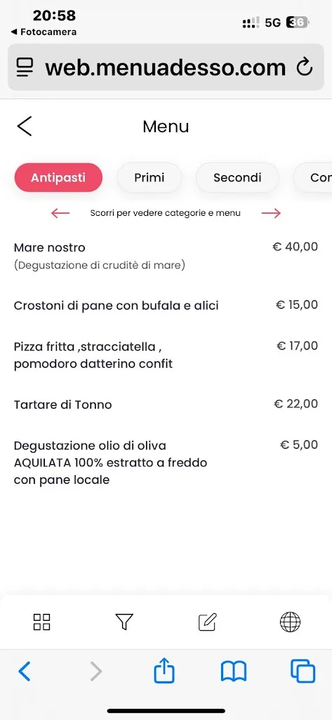 Menu_Ristorante Vicolo_Noto_image_3