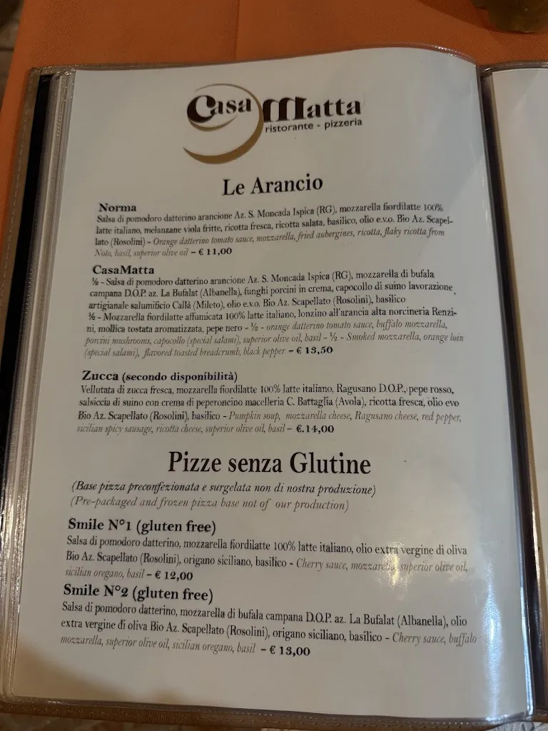 Menu_Ristorante Pizzeria Casamatta_Noto_image_2