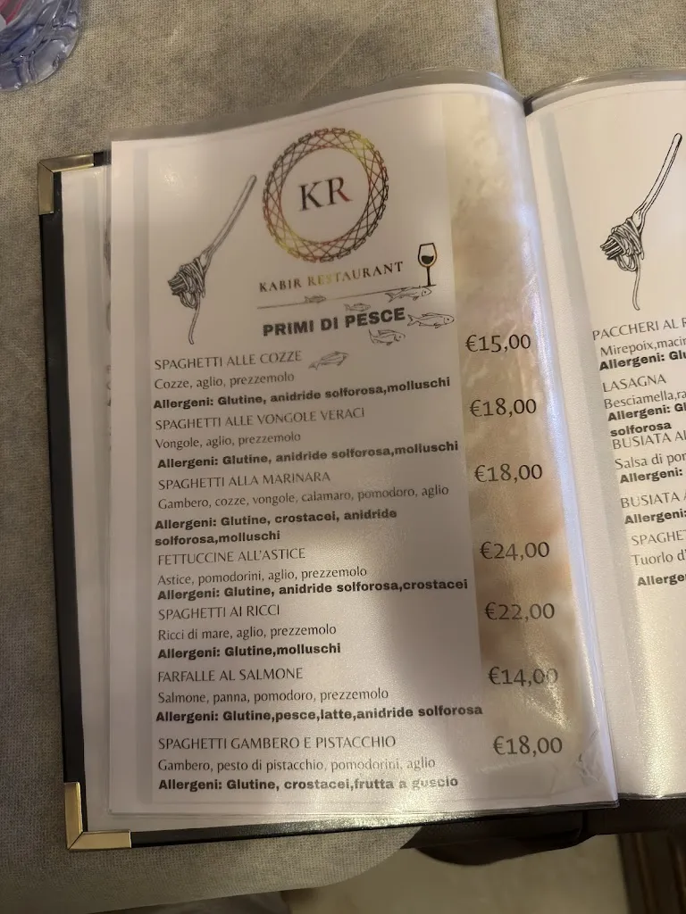 Menu_Kabir restaurant noto Food & Drink_Noto_image_4