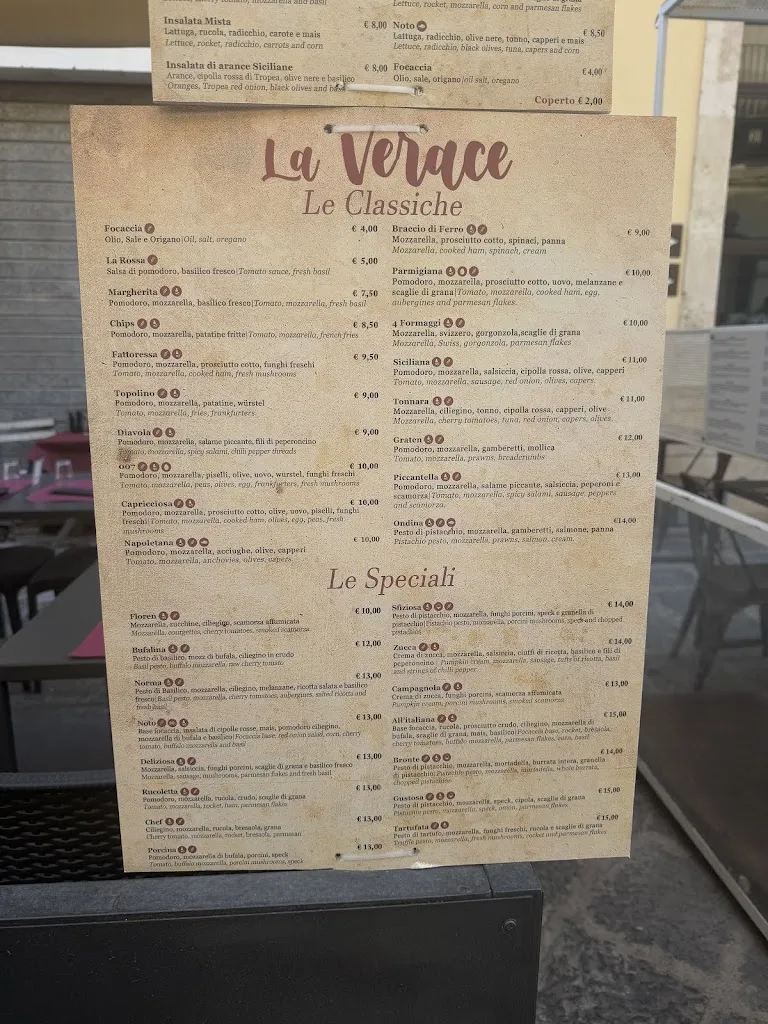 Menu_La Verace Pizzeria e Cucina Siciliana Noto_Noto_image_2