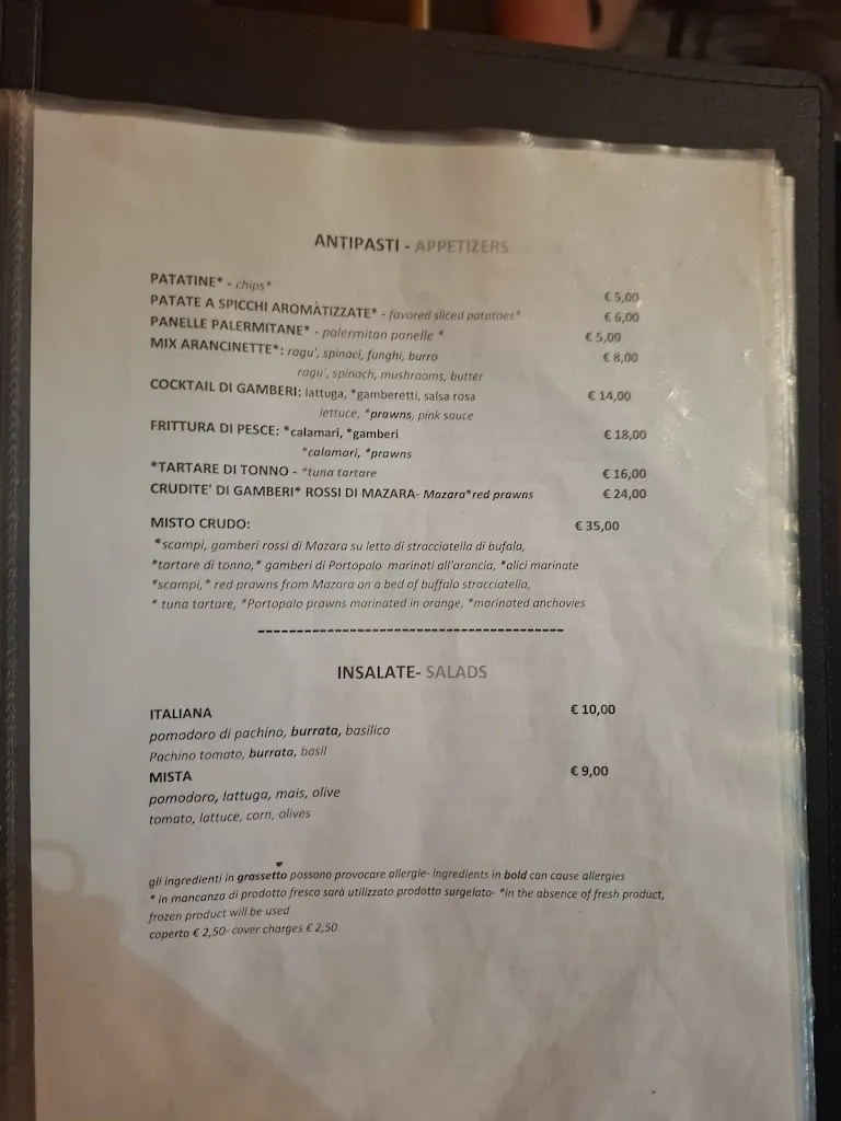 Menu_Sicil Pizza Da Umberto Pizzeria Ristorante_Noto_image_1