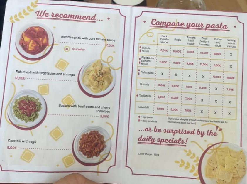 Menu_Pasta Fresca da Sabrina_Noto_image_1