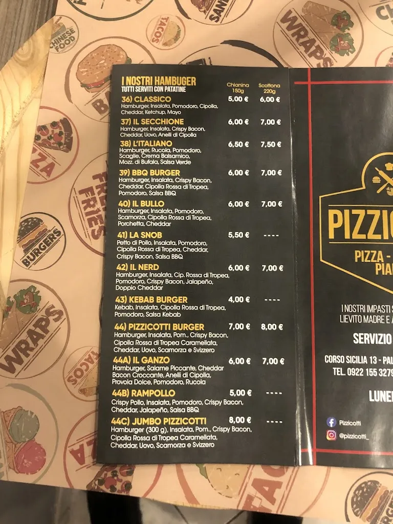 Menü_Pizzicotti_Palma di Montechiaro_Bild_2