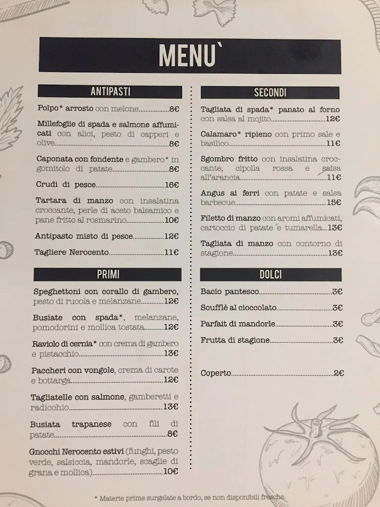 Menu_Ristorante Nerocento_Partanna_image_1