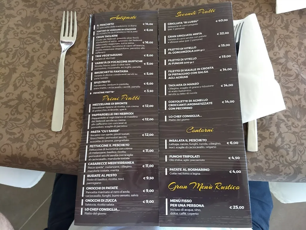 Menu_Pescheto Tenuta Chimenti_Partinico_image_1