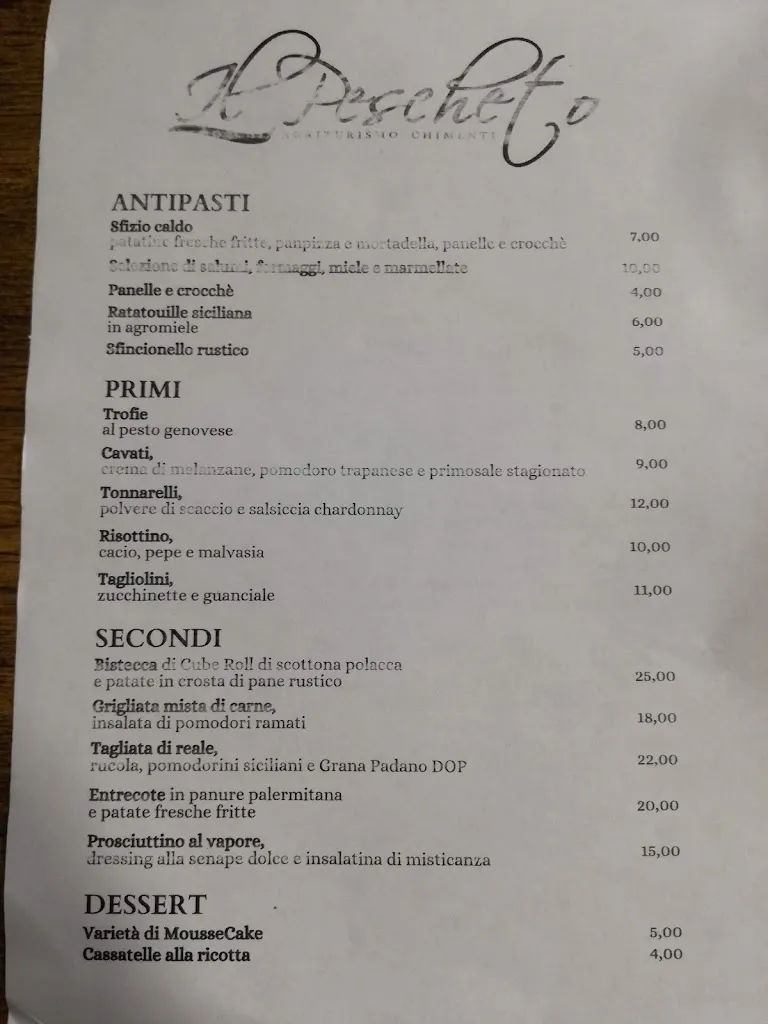 Menu_Pescheto Tenuta Chimenti_Partinico_image_2