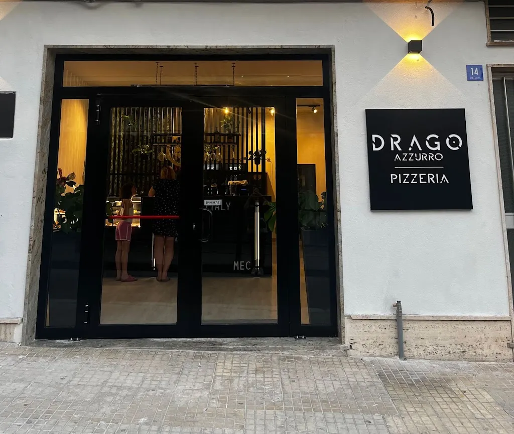 Drago azzurro restaurant in Pachino