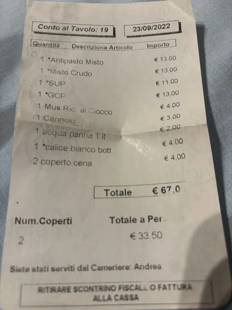 Stella Esplosiva _Ristorante Scala_Pachino_review