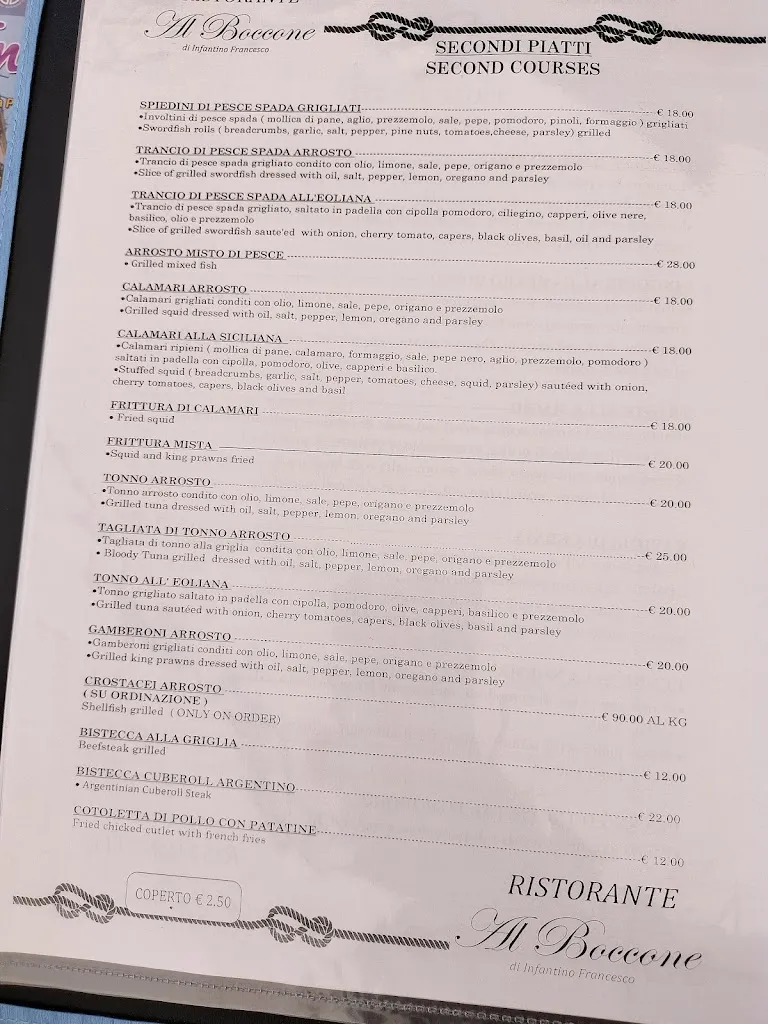 Menu_Al Boccone Restaurant_Pachino_image_1