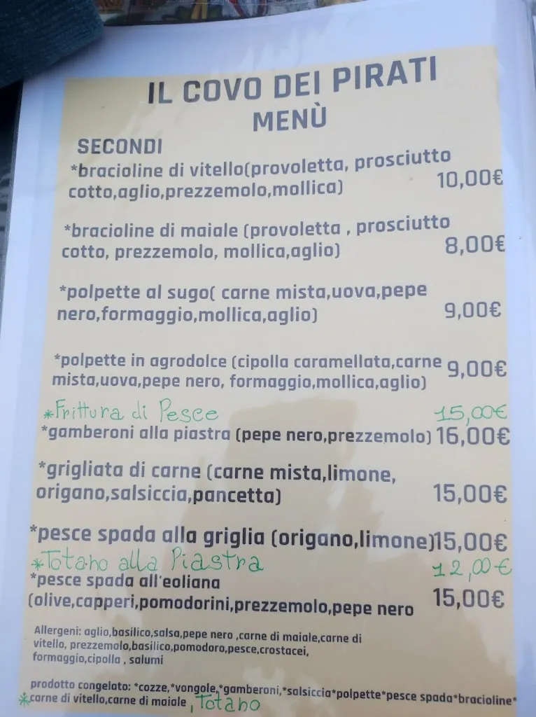 Menu_Il Covo dei Pirati Ristopub_Patti_image_1