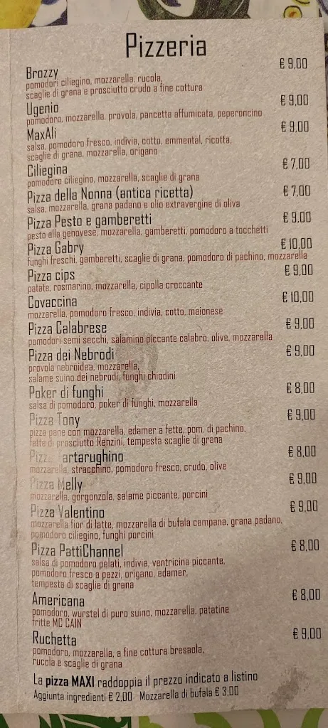Menu_Pizzeria Al Vecchio Carcere_Patti_image_2