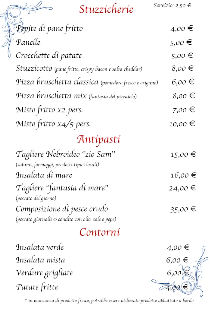 Menu_Il Covo dello zio Sam_Patti_image_4