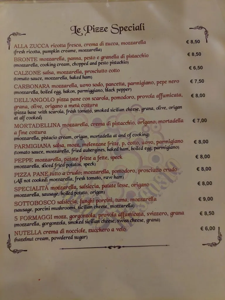 Menu_L' Angolo Nascosto Bar Trattoria Pizzeria Pub_Patti_image_1