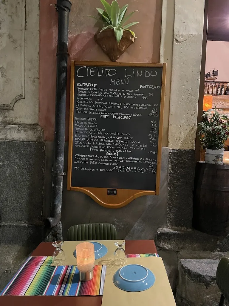 Menu_Cielito Lindo - Ristorante Messicano_Pedara_image_1