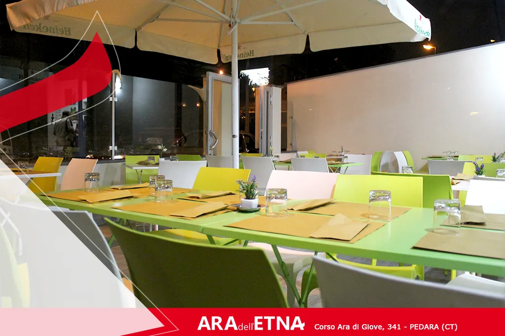 ARA dell'ETNA Pizza e Food restaurant in Pedara