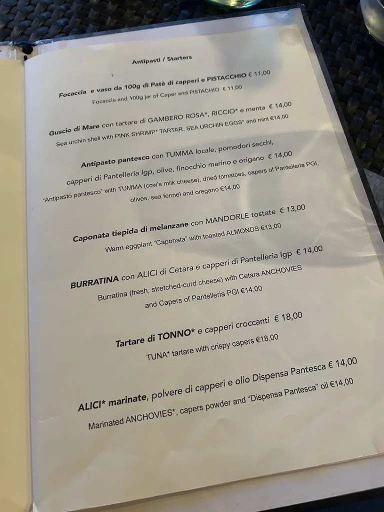 Menu_La Nicchia_Pantelleria_image_3