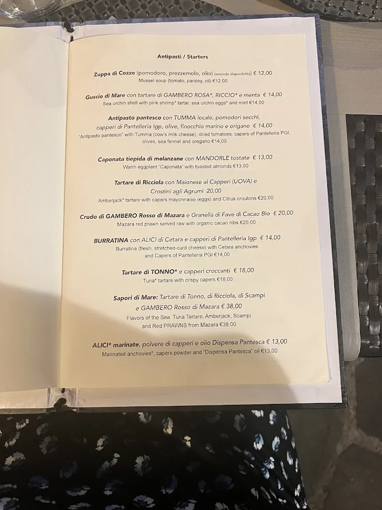 Menu_La Nicchia_Pantelleria_image_4