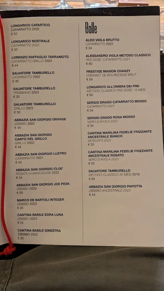 Menu_Osteria Zà Terè_Pantelleria_image_4