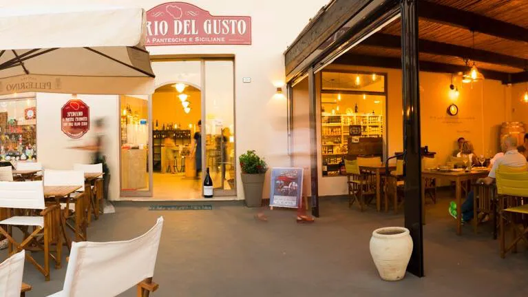 Emporio del Gusto restaurant in Pantelleria