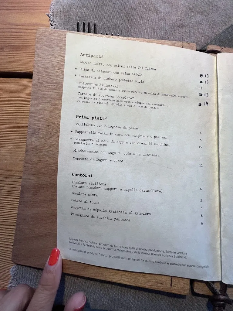 Menu_Rifugio Firiçiakki_Pantelleria_image_3