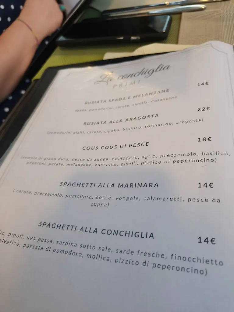 Menu_La Conchiglia_Pantelleria_image_3