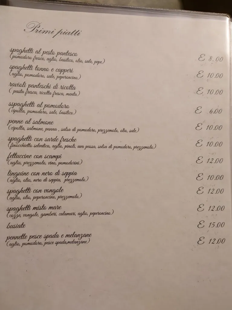 Menu_Castiglione Maria Rosa_Pantelleria_image_2