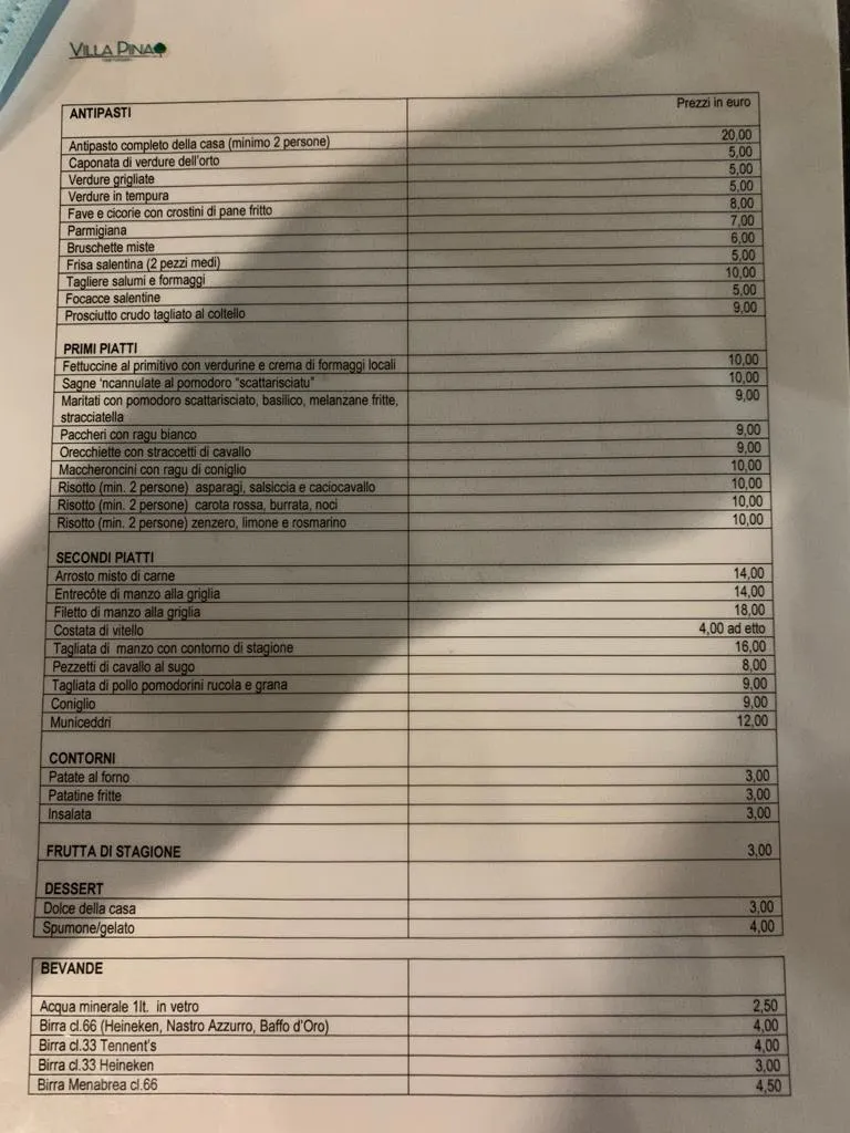 Menu_AGRITURISMO VILLA PINA_Lizzanello_image_1