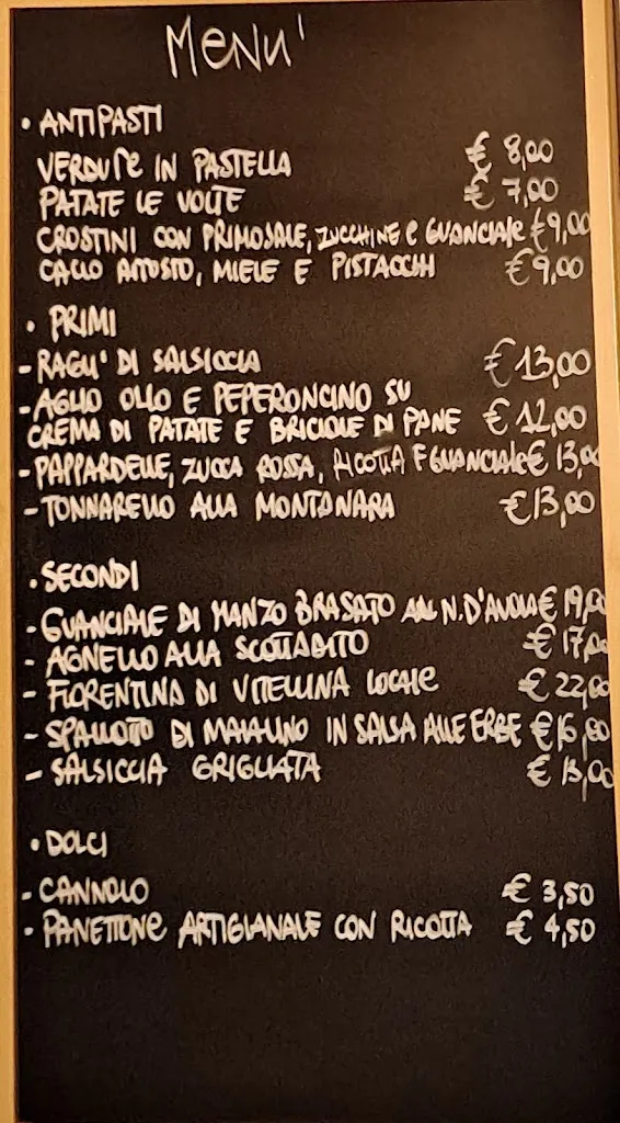 Menu_Osteria Le Volte_Piana degli Albanesi_image_2