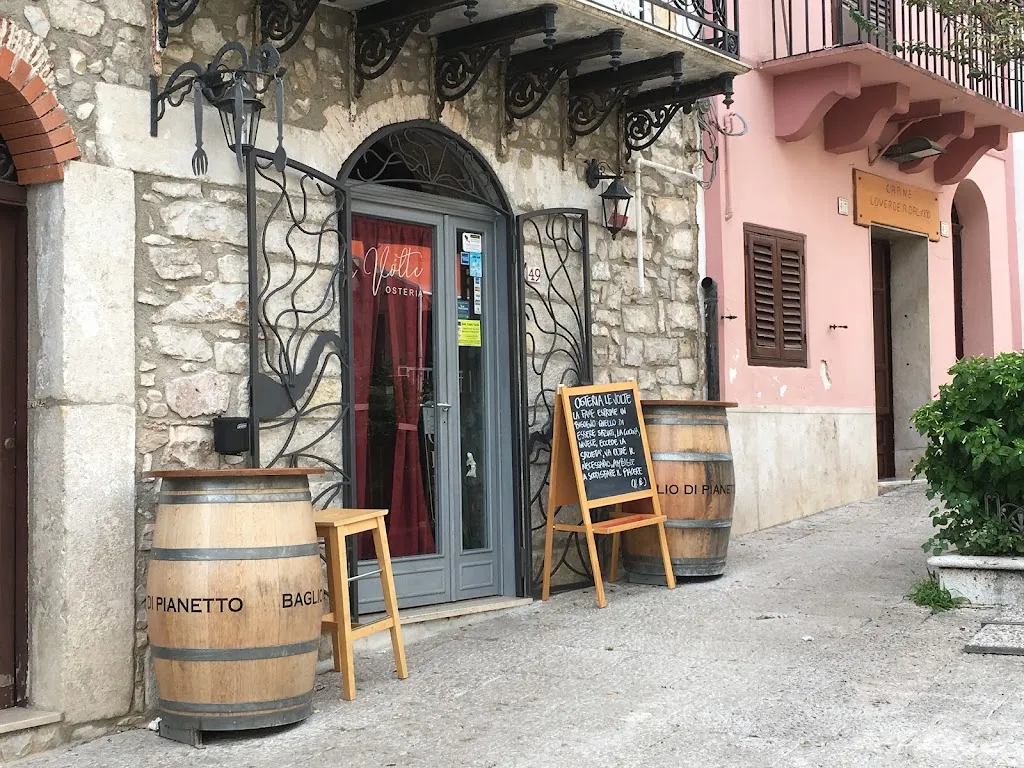 Osteria Le Volte restaurant in Piana degli Albanesi