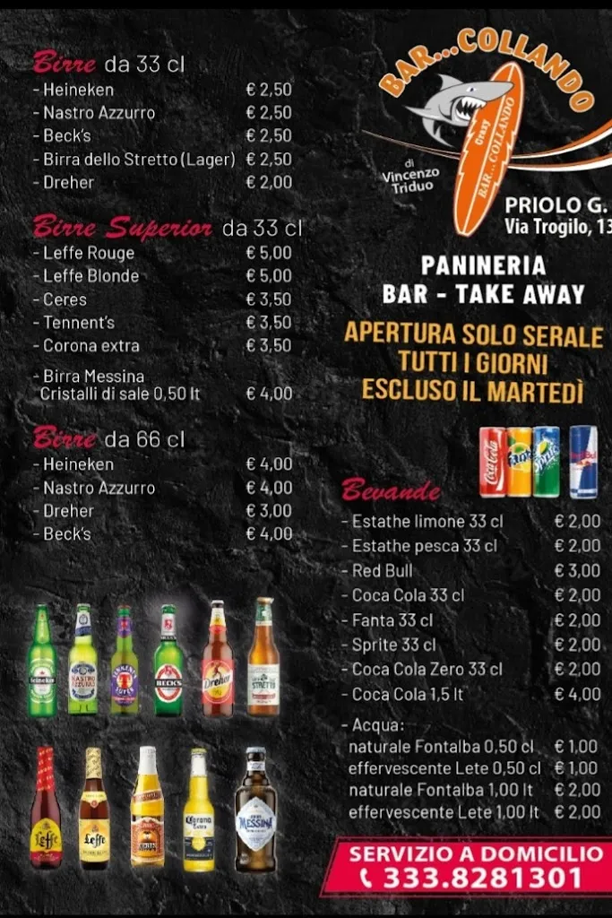 Menü_Chiosco Barcollando_Priolo Gargallo_Bild_2