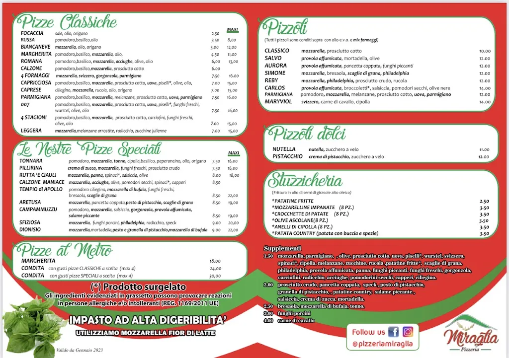 Menu_Pizzeria Miraglia_Priolo Gargallo_image_1