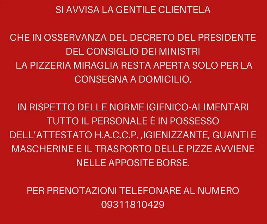 Menu_Pizzeria Miraglia_Priolo Gargallo_image_2