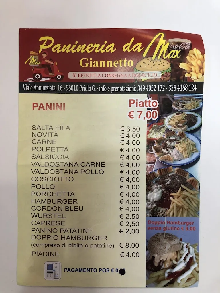 Menu_Panineria Da Max_Priolo Gargallo_image_2