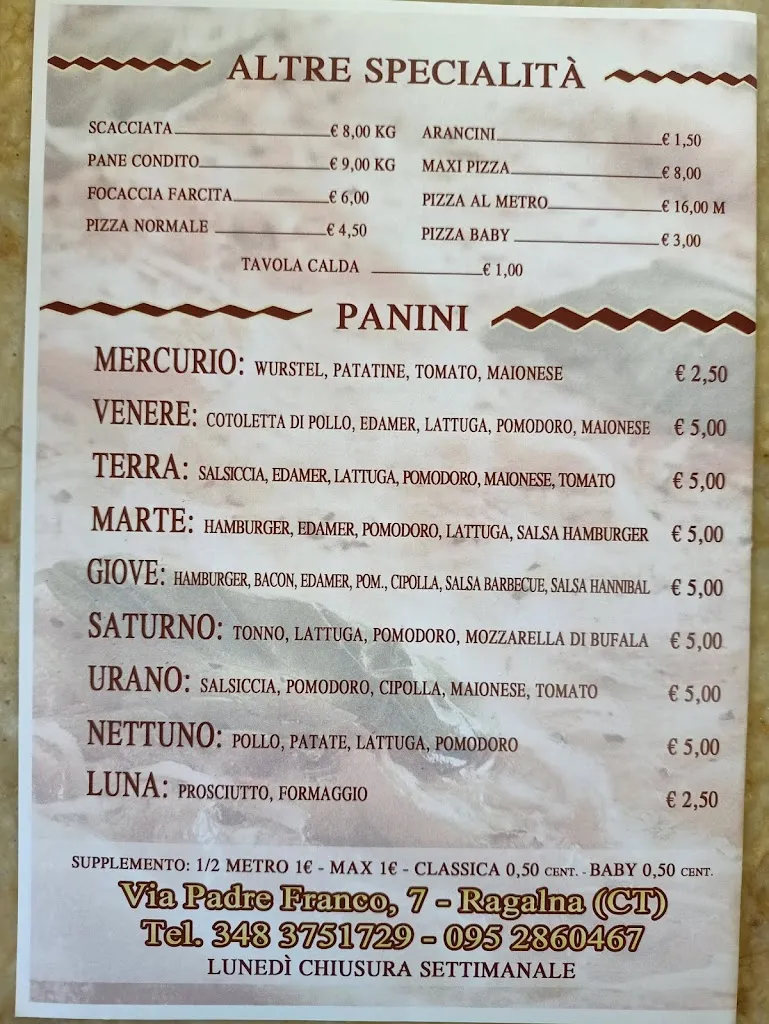Menu_Madonna Del Carmelo Bakery_Ragalna_image_1