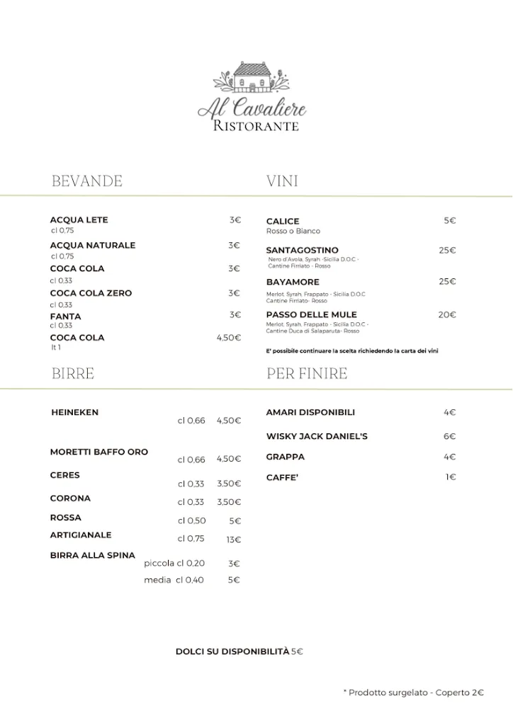 Menu_Ristorante Pizzeria Al Cavaliere_Ragalna_image_1