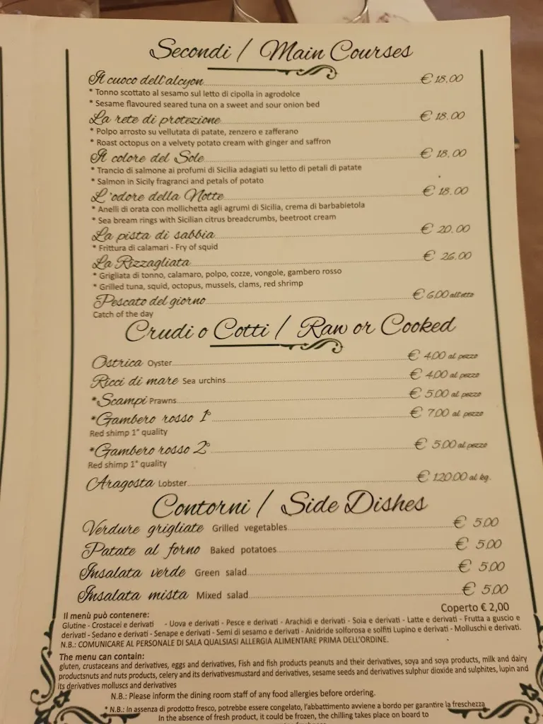 Menu_Scrusciu du Mari Caffè -Bistrot- Fish Restaurant_Porto Empedocle_image_2