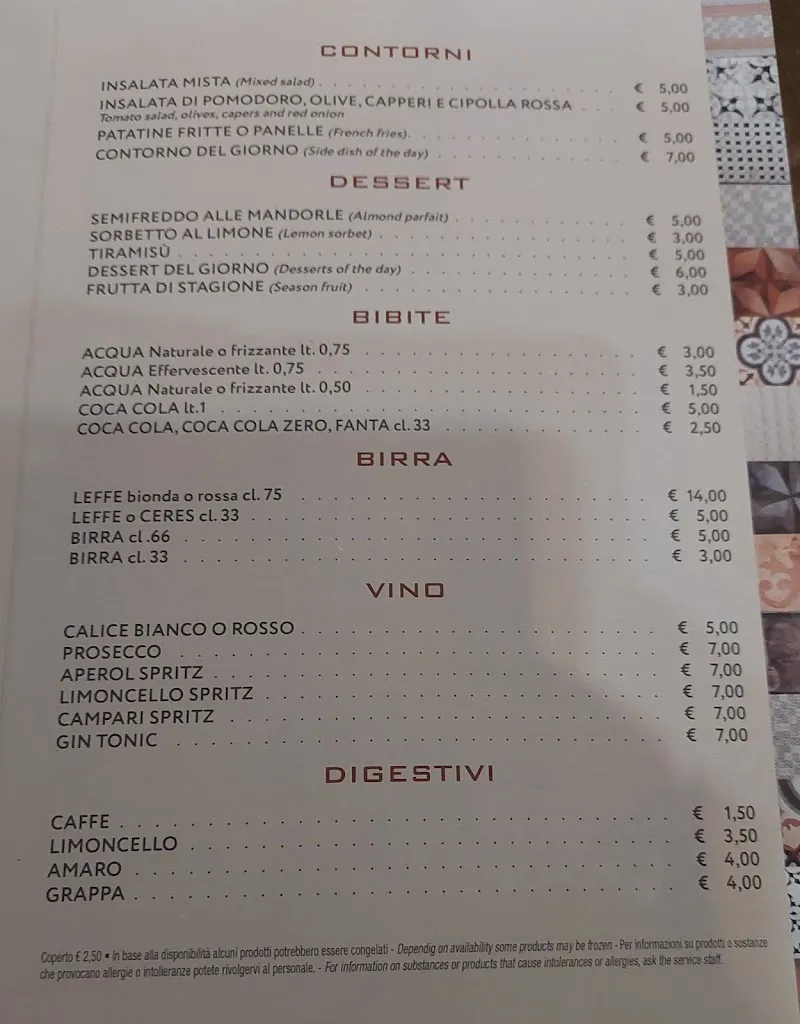 Menu_Ristorante Pizzeria Mariterra_Porto Empedocle_image_1