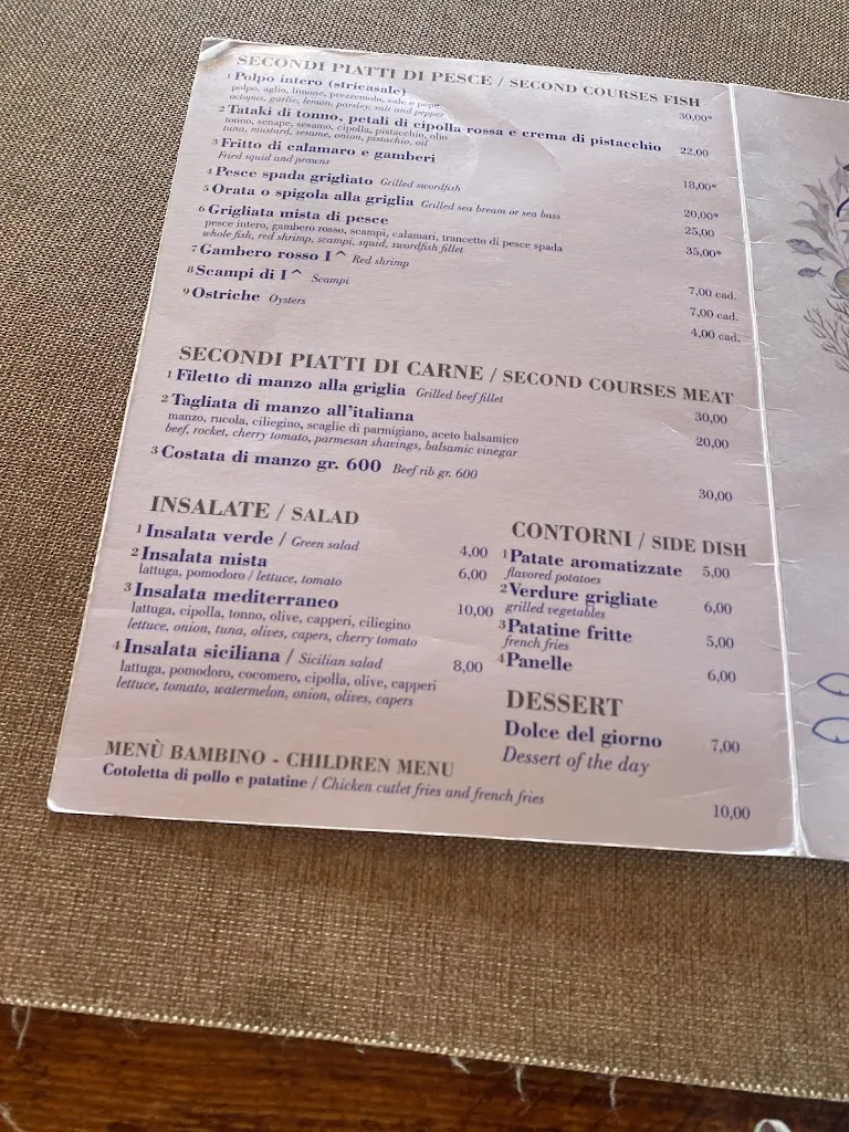 Menu_Mediterraneo Ristorante stabilimento bar_Porto Empedocle_image_1