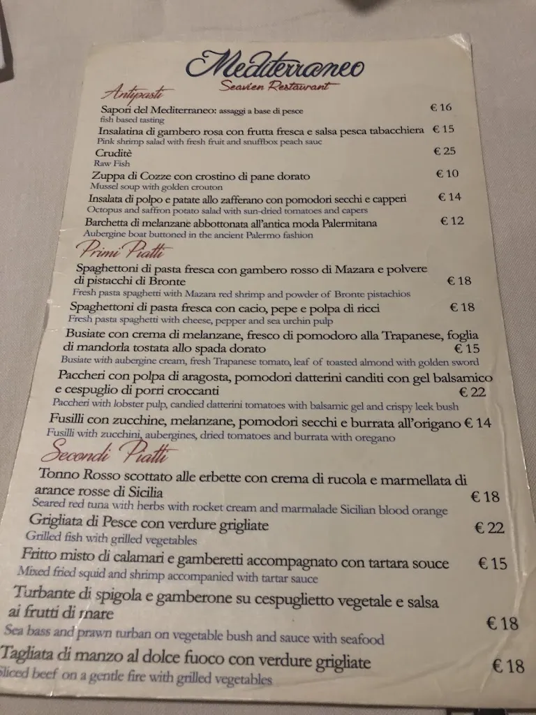 Menu_Mediterraneo Ristorante stabilimento bar_Porto Empedocle_image_3