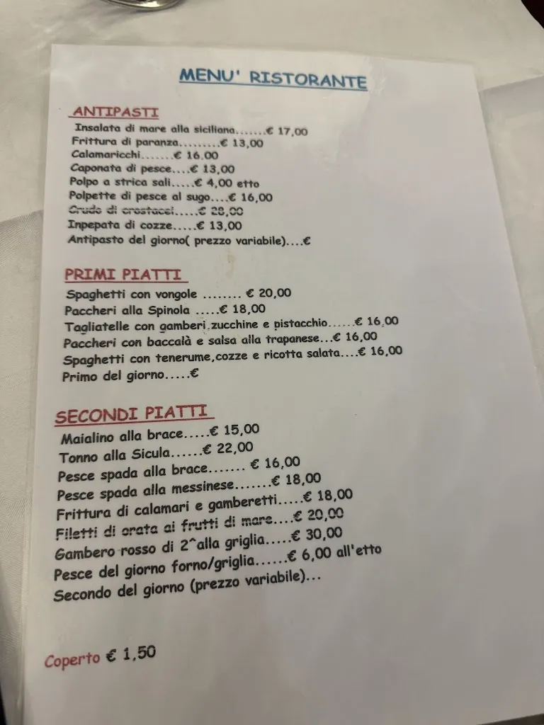 Menu_Ristorante La Spinola_Porto Empedocle_image_4