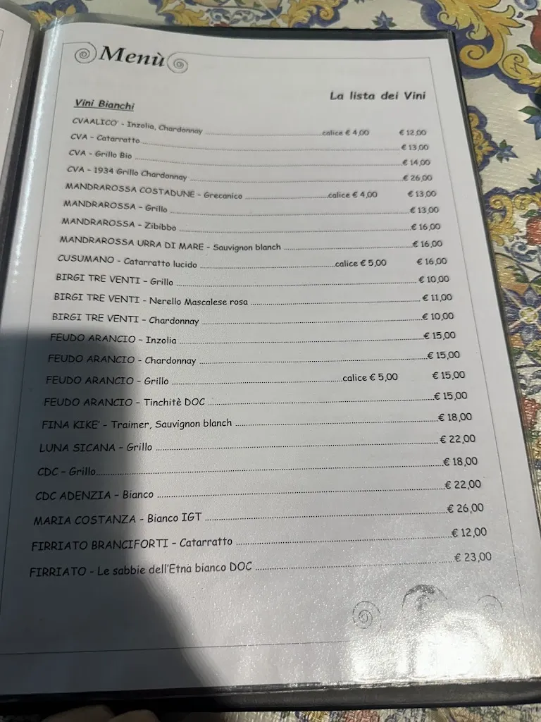 Menu_Il Ritrovo_Porto Empedocle_image_4