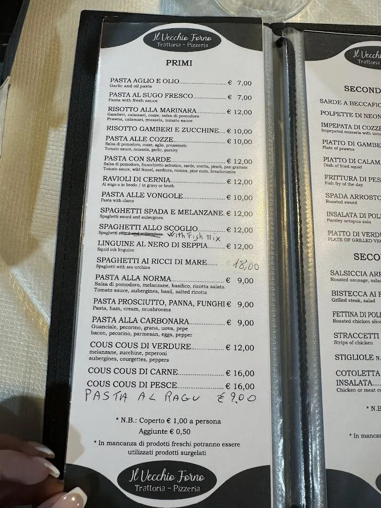 Menu_Il vecchio forno _Porto Empedocle_image_1