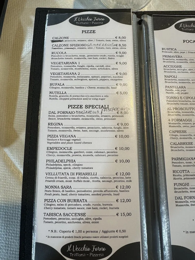 Menu_Il vecchio forno _Porto Empedocle_image_2