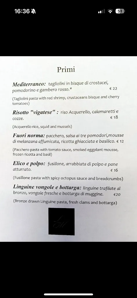 Menu_LoMa Restaurant_Porto Empedocle_immagine_2
